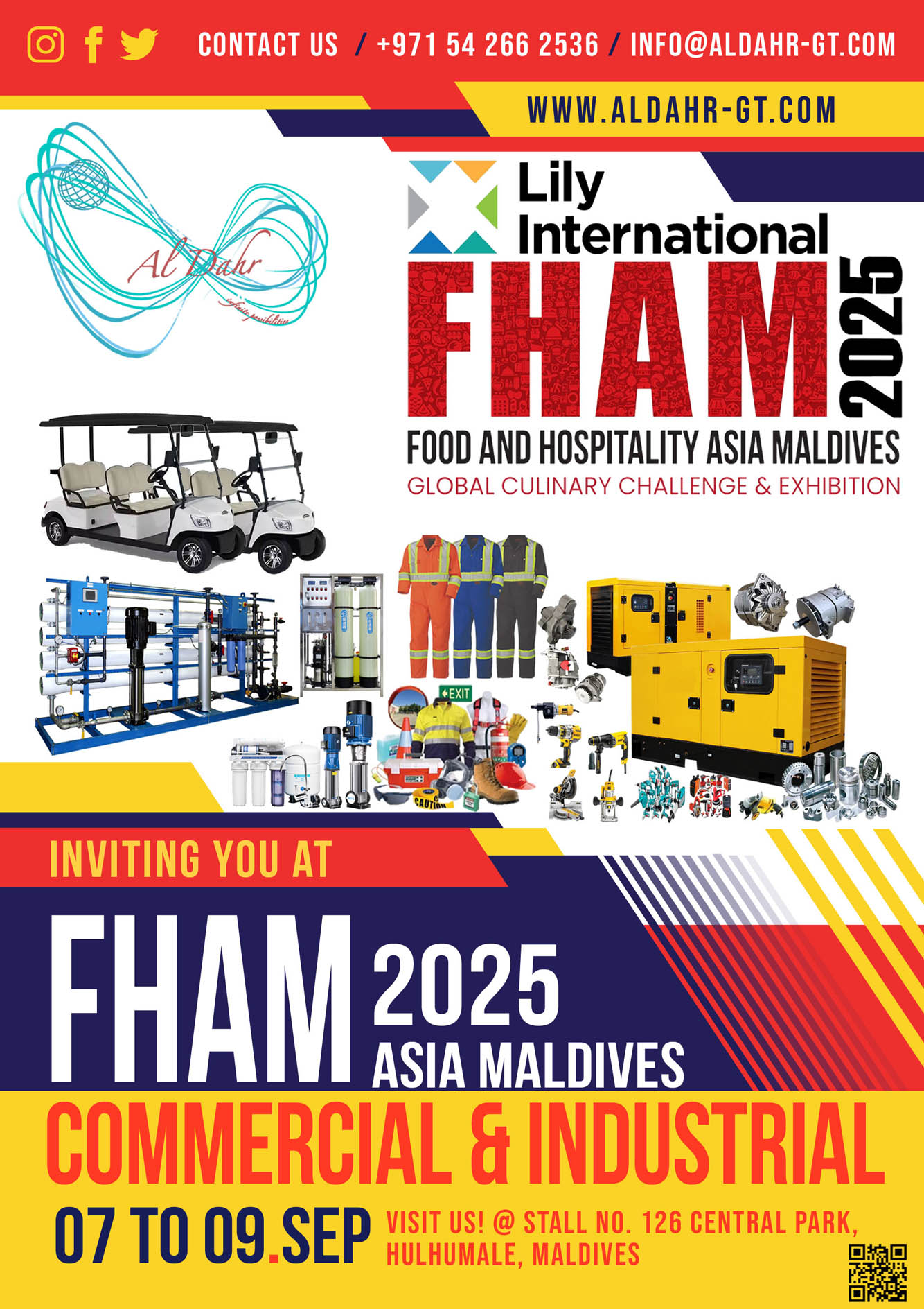 Al DAHR Invited you at FHAM 2025 – Maldives’ Premier Hospitality Exhibition